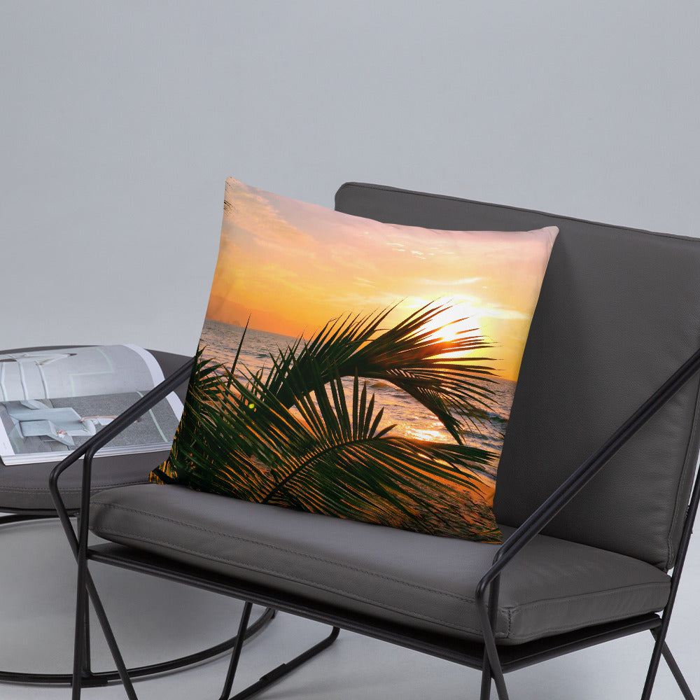 Golden Sunset Pillow