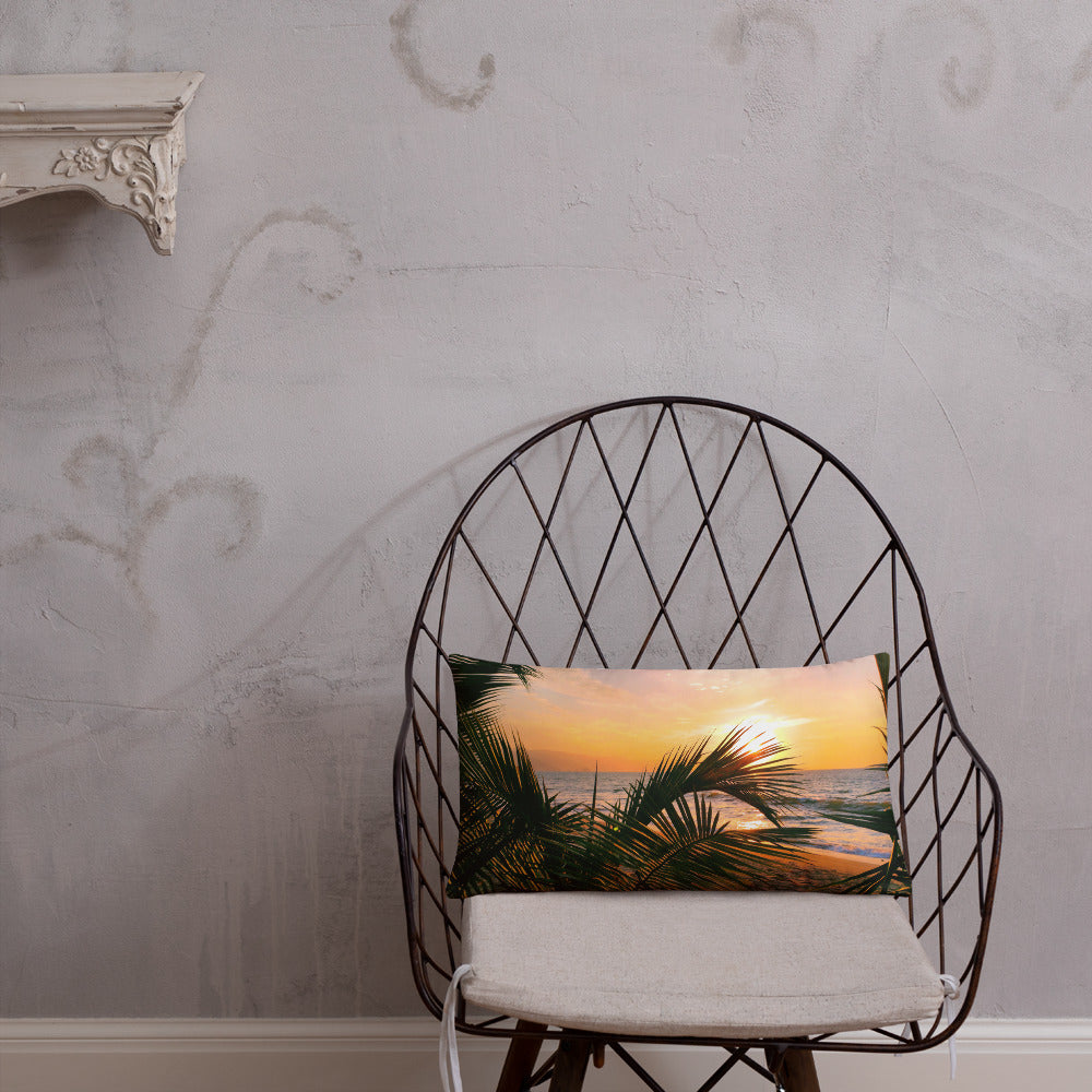 Golden Sunset Pillow