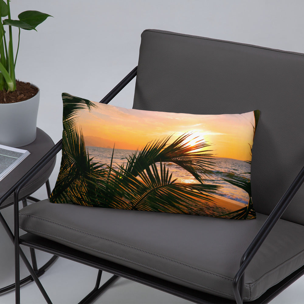 Golden Sunset Pillow