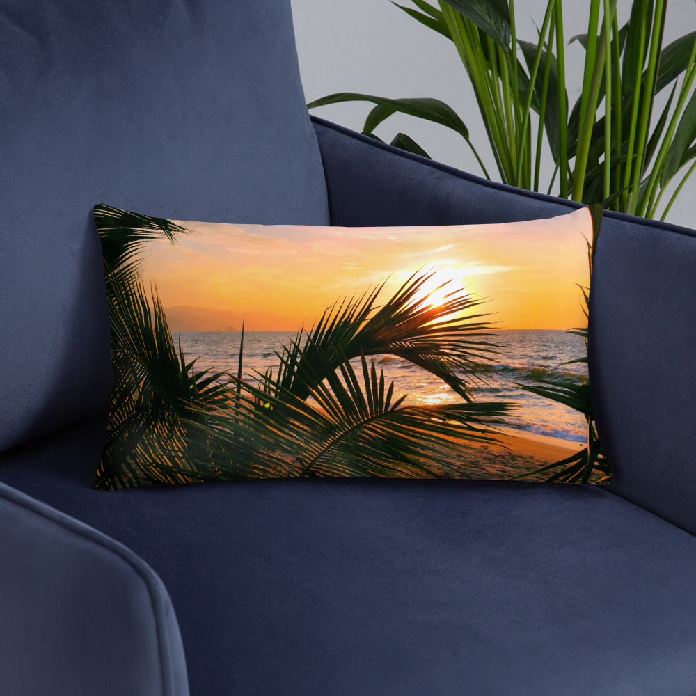 Golden Sunset Pillow