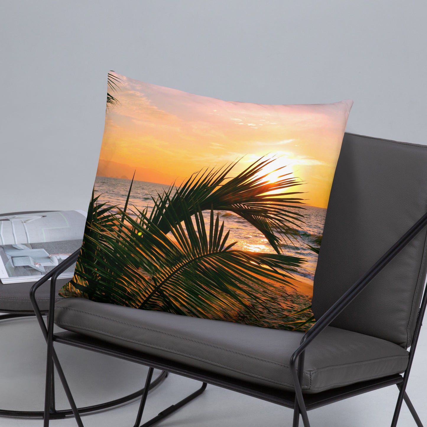 Golden Sunset Pillow