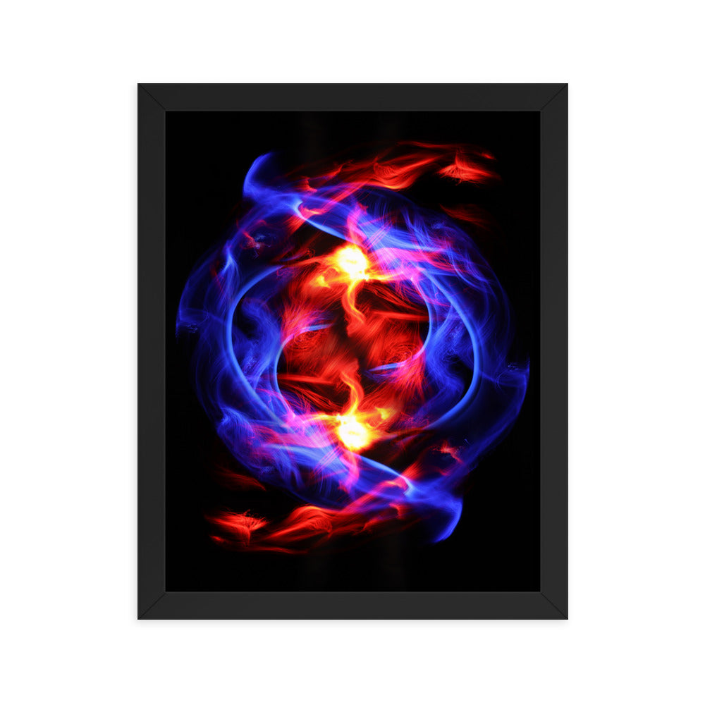 Yin-Yang Framed poster