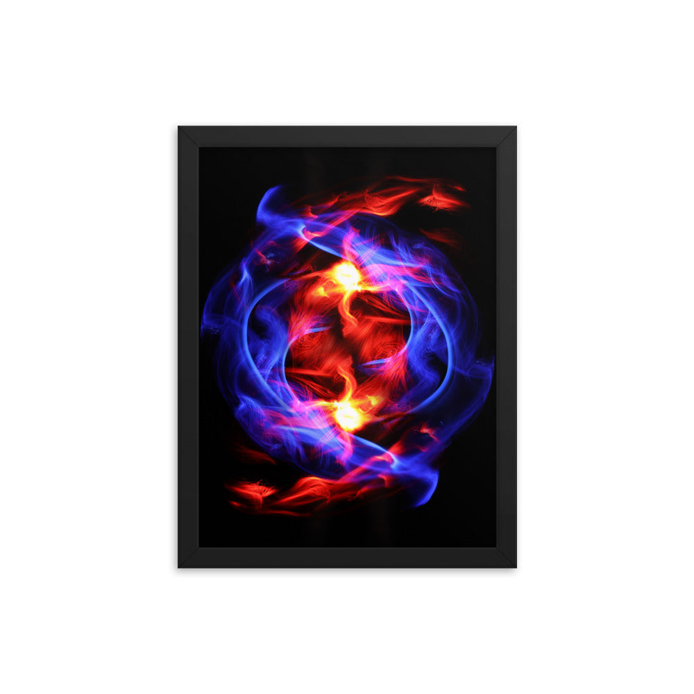 Yin-Yang Framed poster
