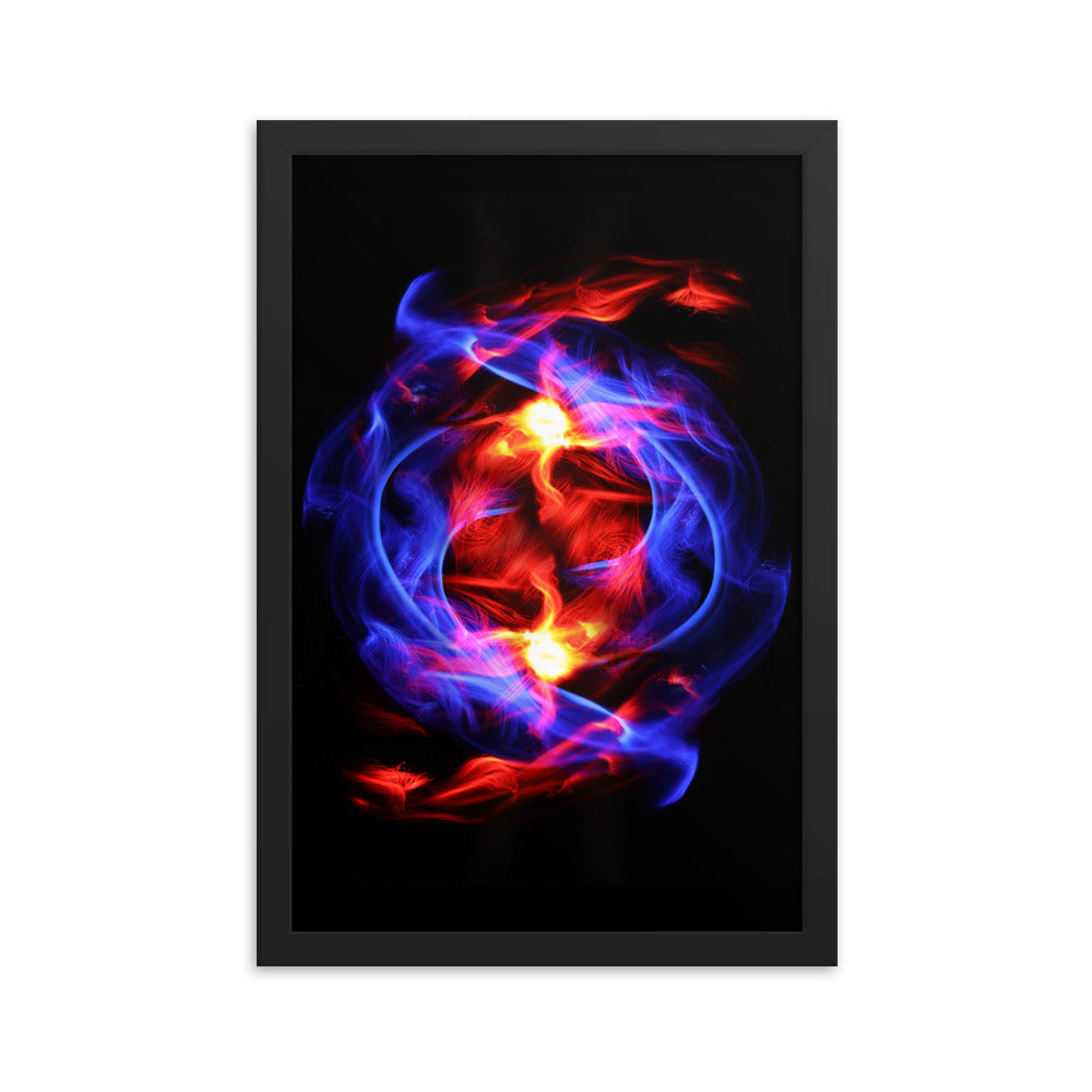 Yin-Yang Framed poster