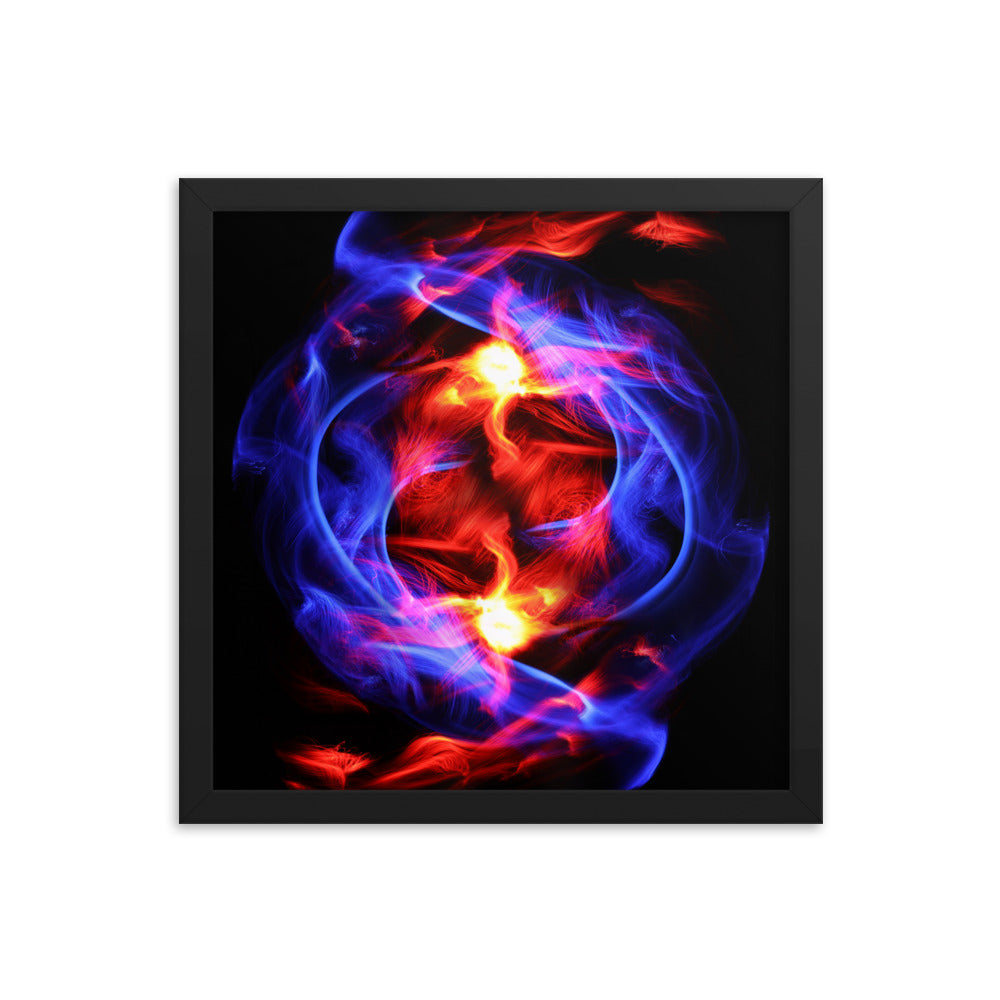 Yin-Yang Framed poster