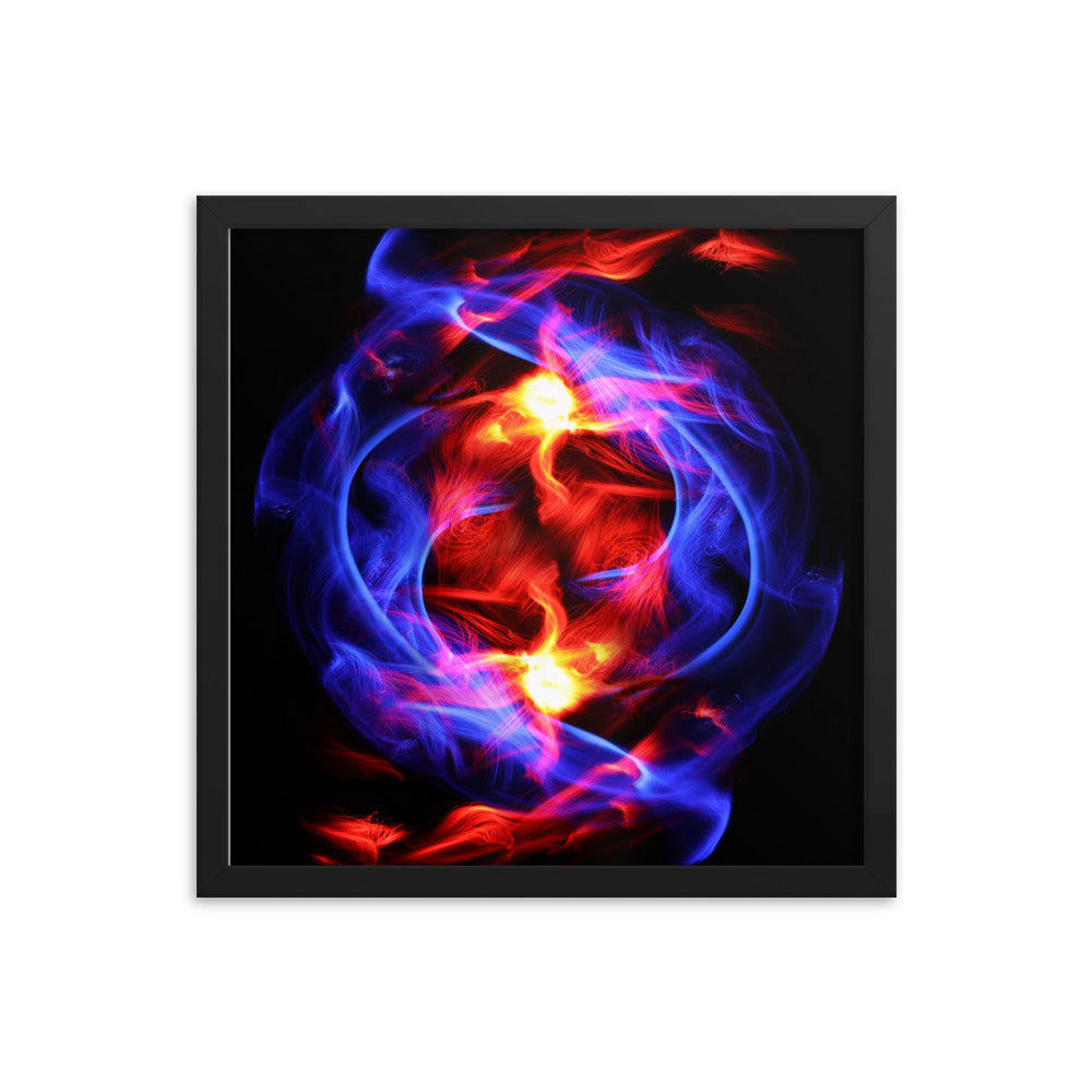Yin-Yang Framed poster