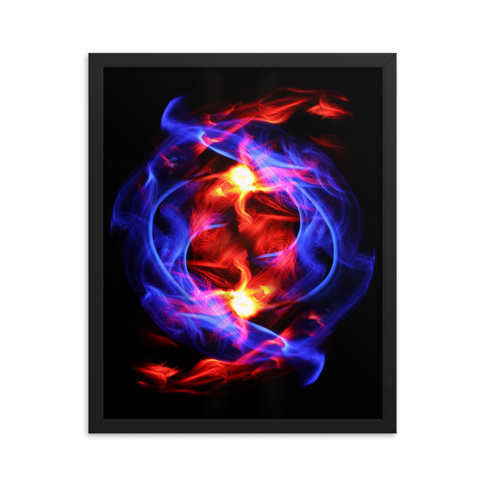 Yin-Yang Framed poster