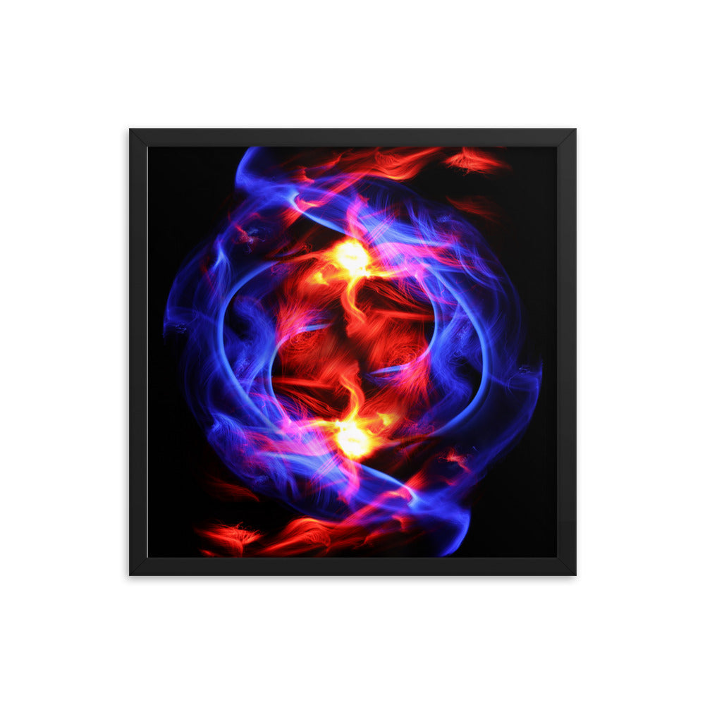 Yin-Yang Framed poster