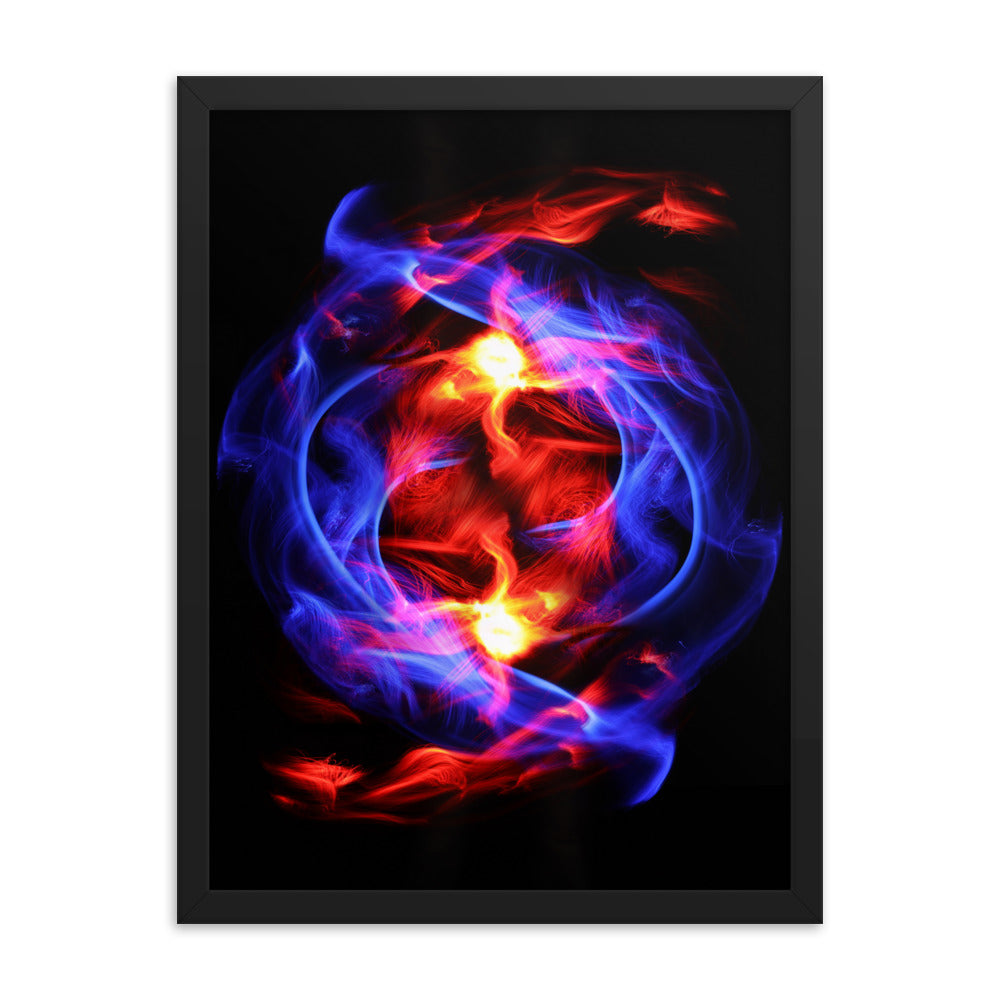 Yin-Yang Framed poster