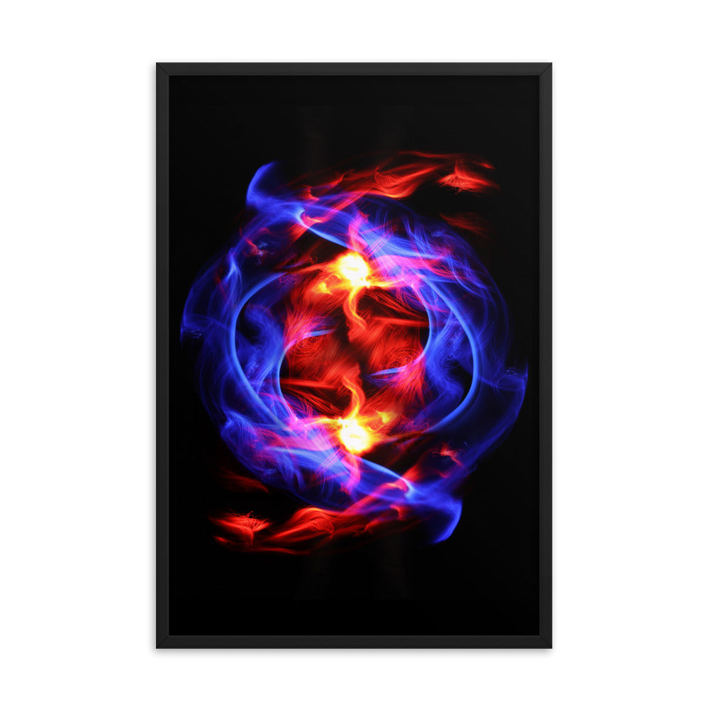 Yin-Yang Framed poster