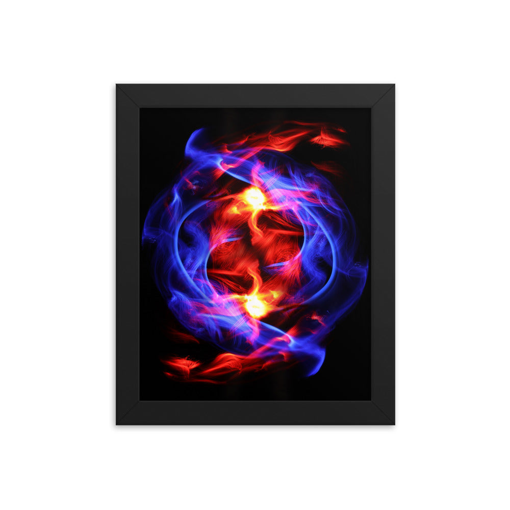 Yin-Yang Framed poster