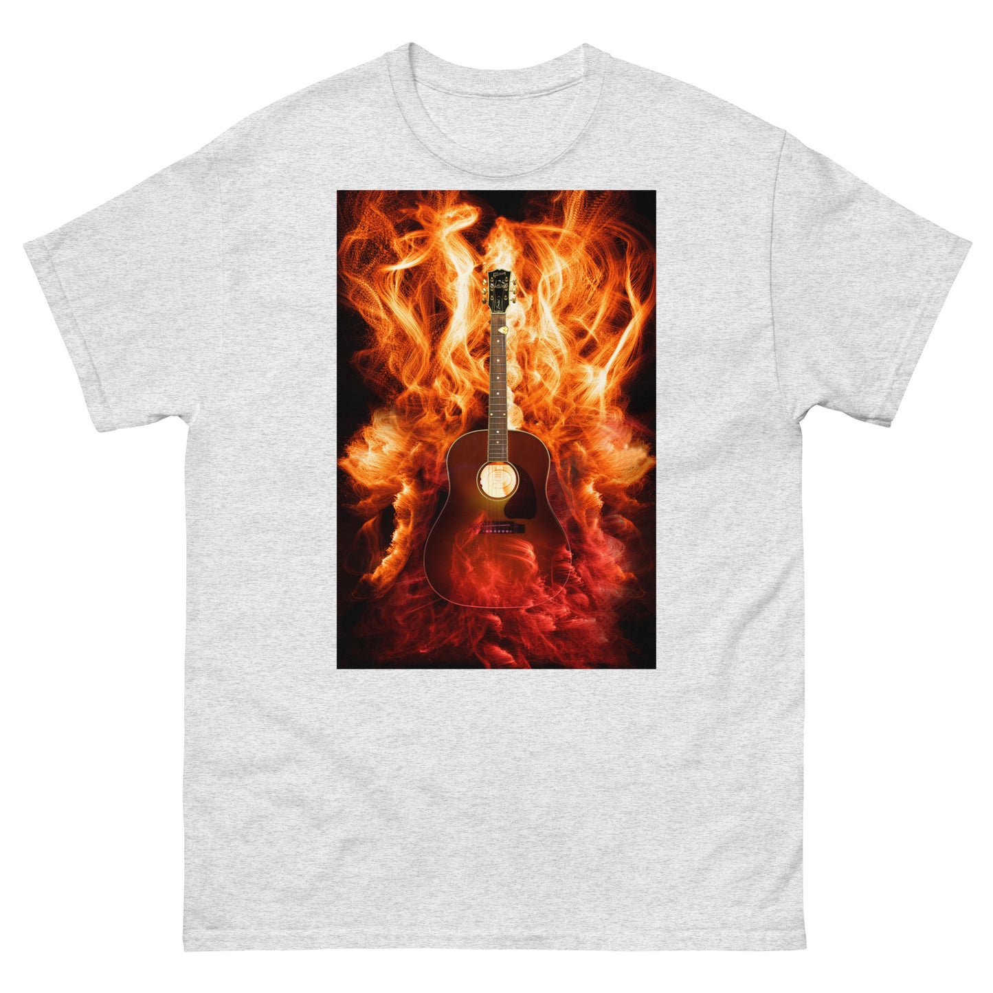 Fire Guitar tee