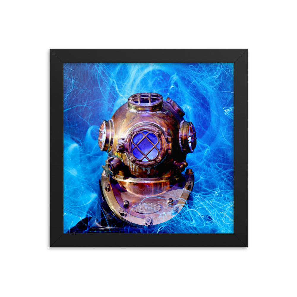 Submerged Framed poster