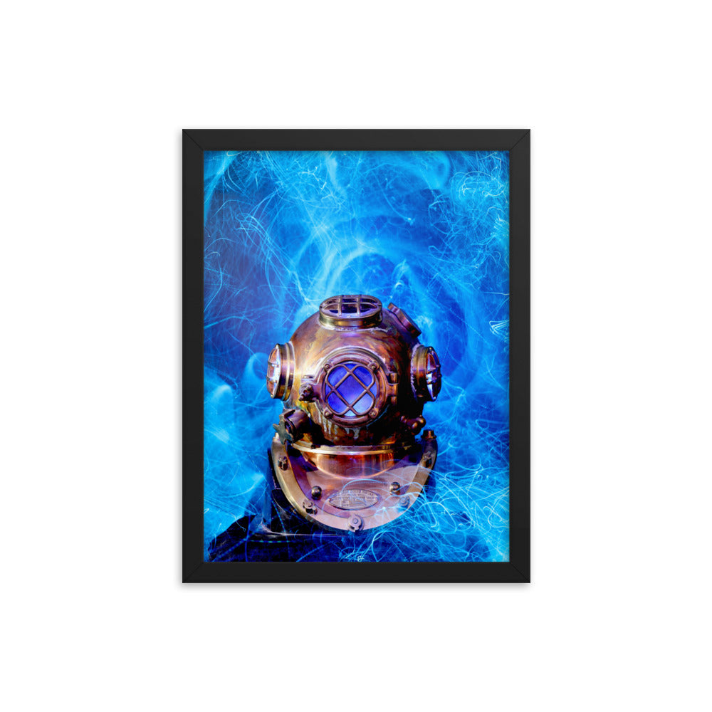 Submerged Framed poster