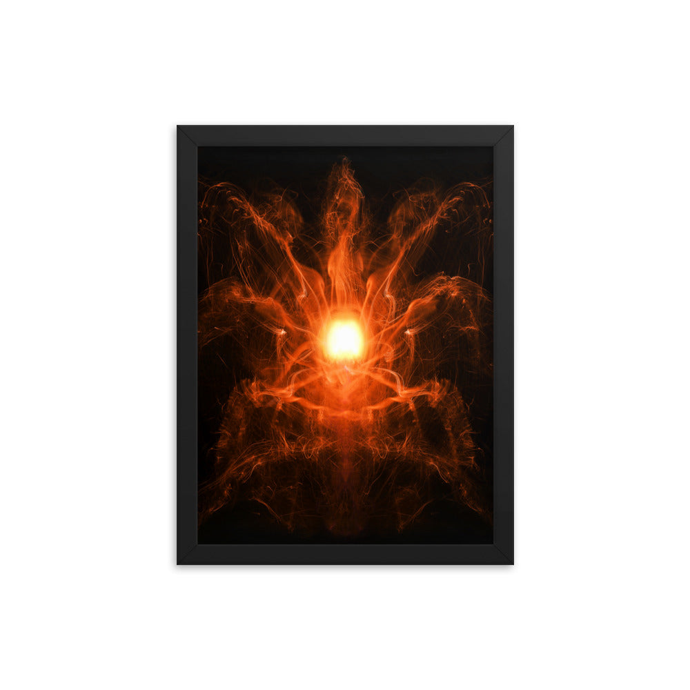 Eruption Framed poster