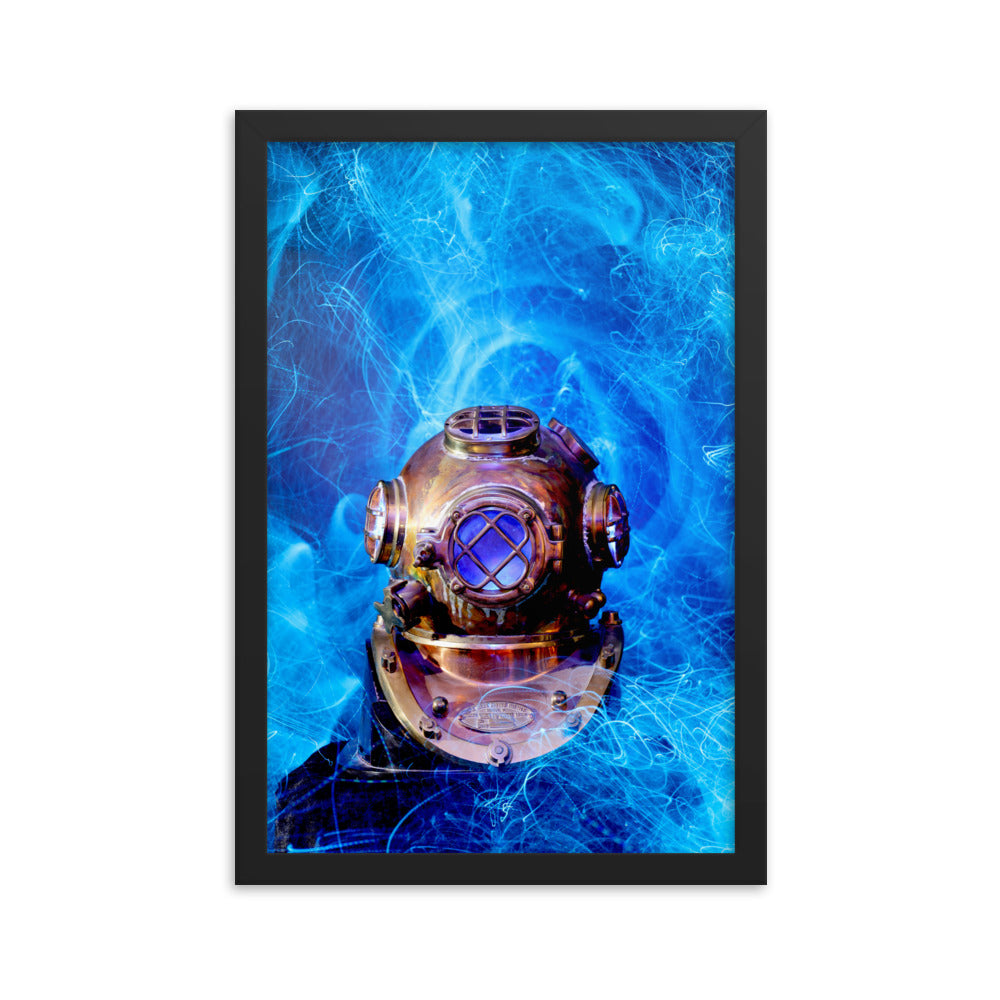 Submerged Framed poster