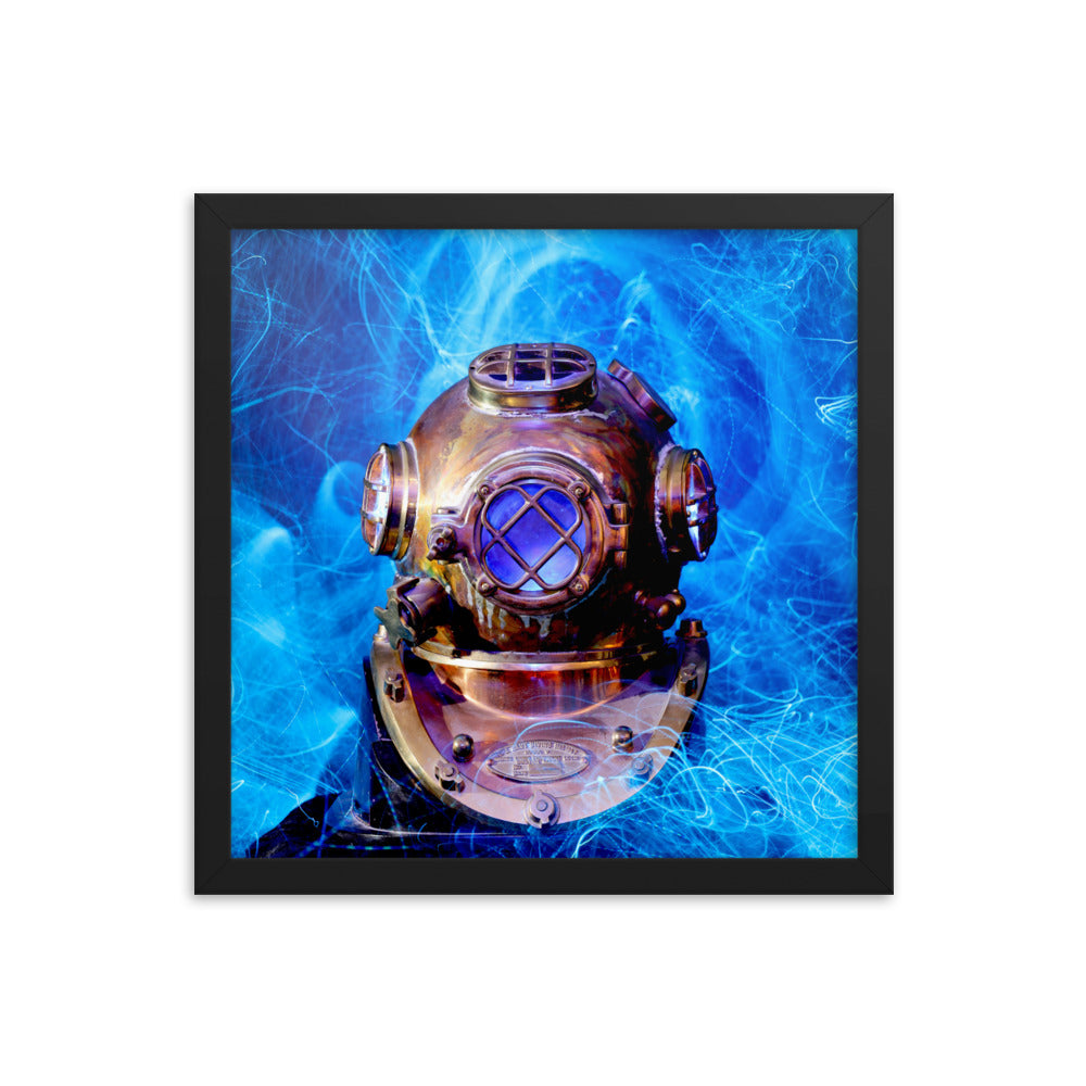 Submerged Framed poster