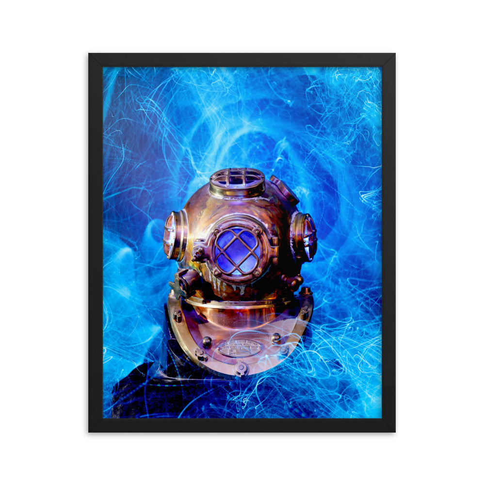 Submerged Framed poster