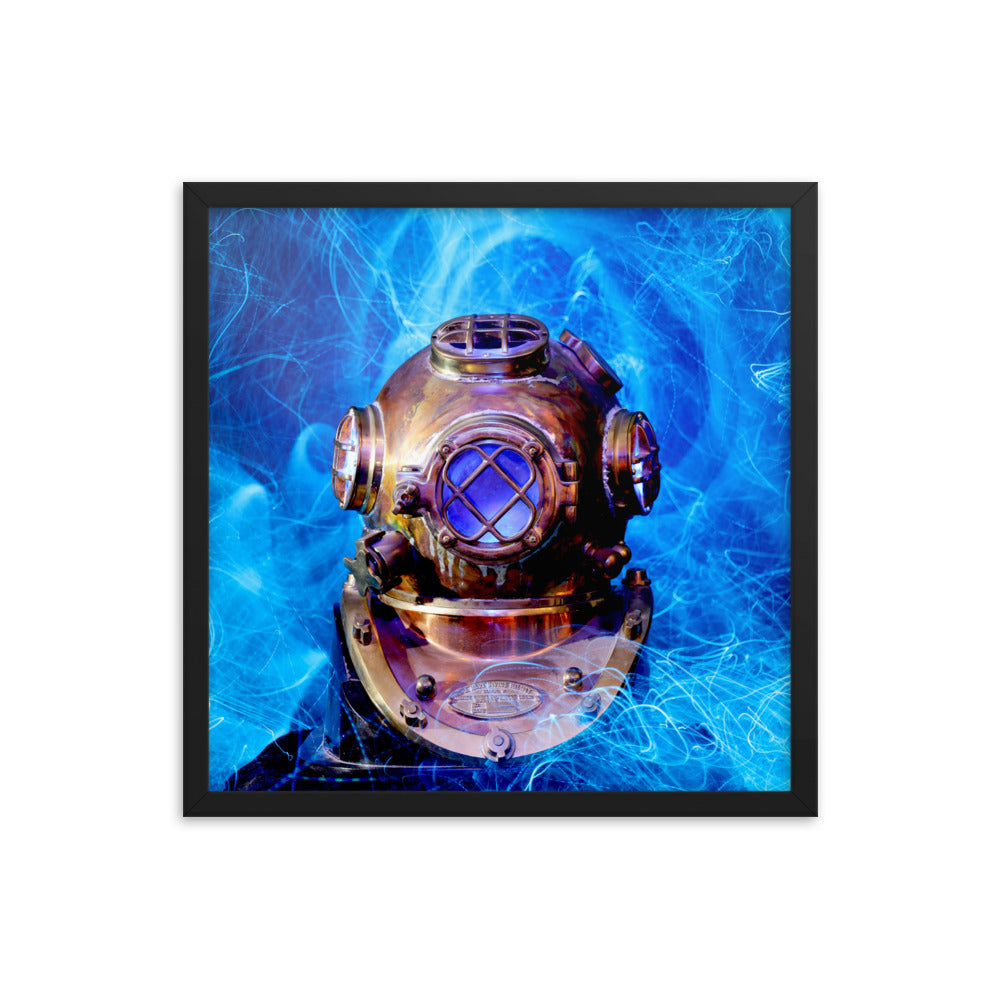 Submerged Framed poster