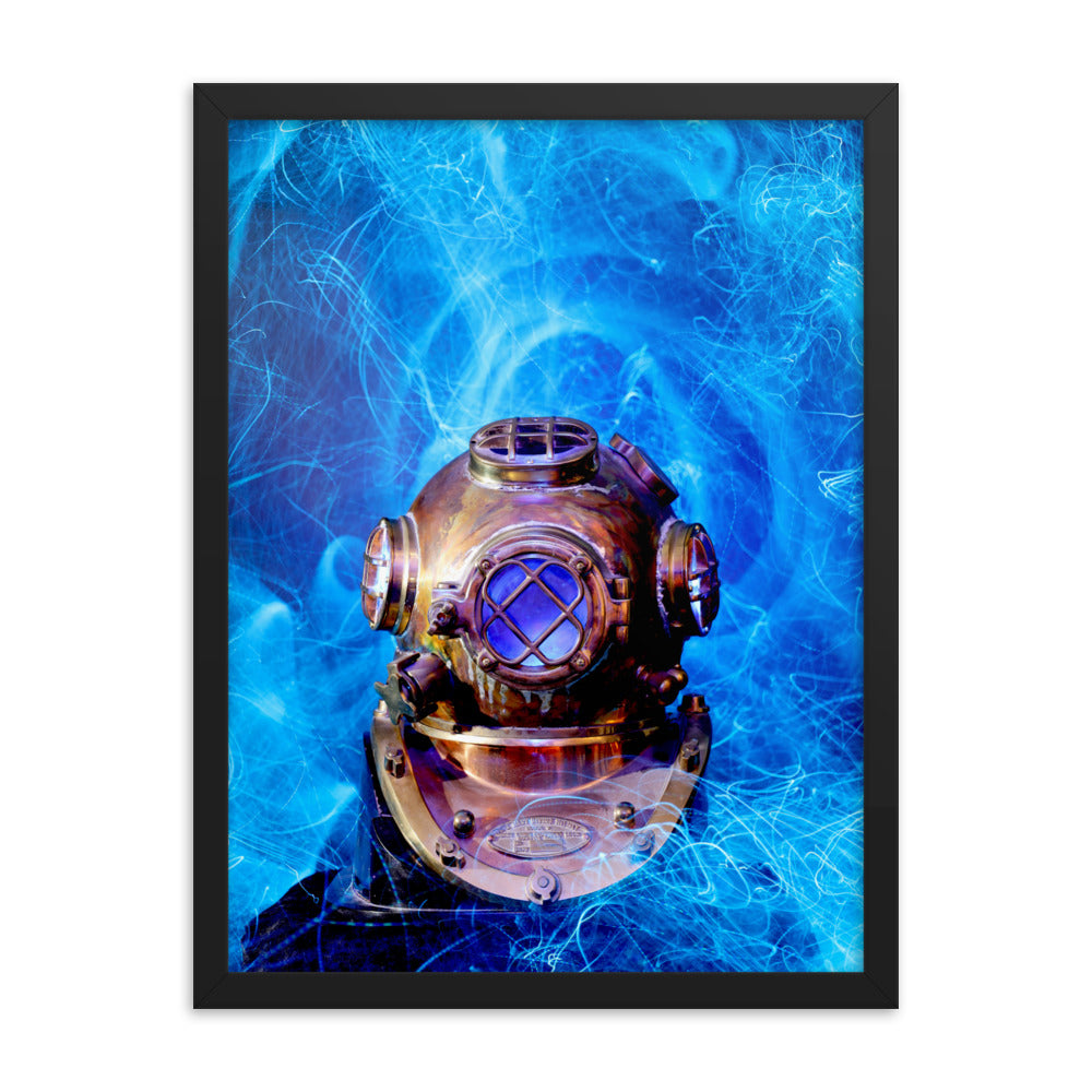 Submerged Framed poster