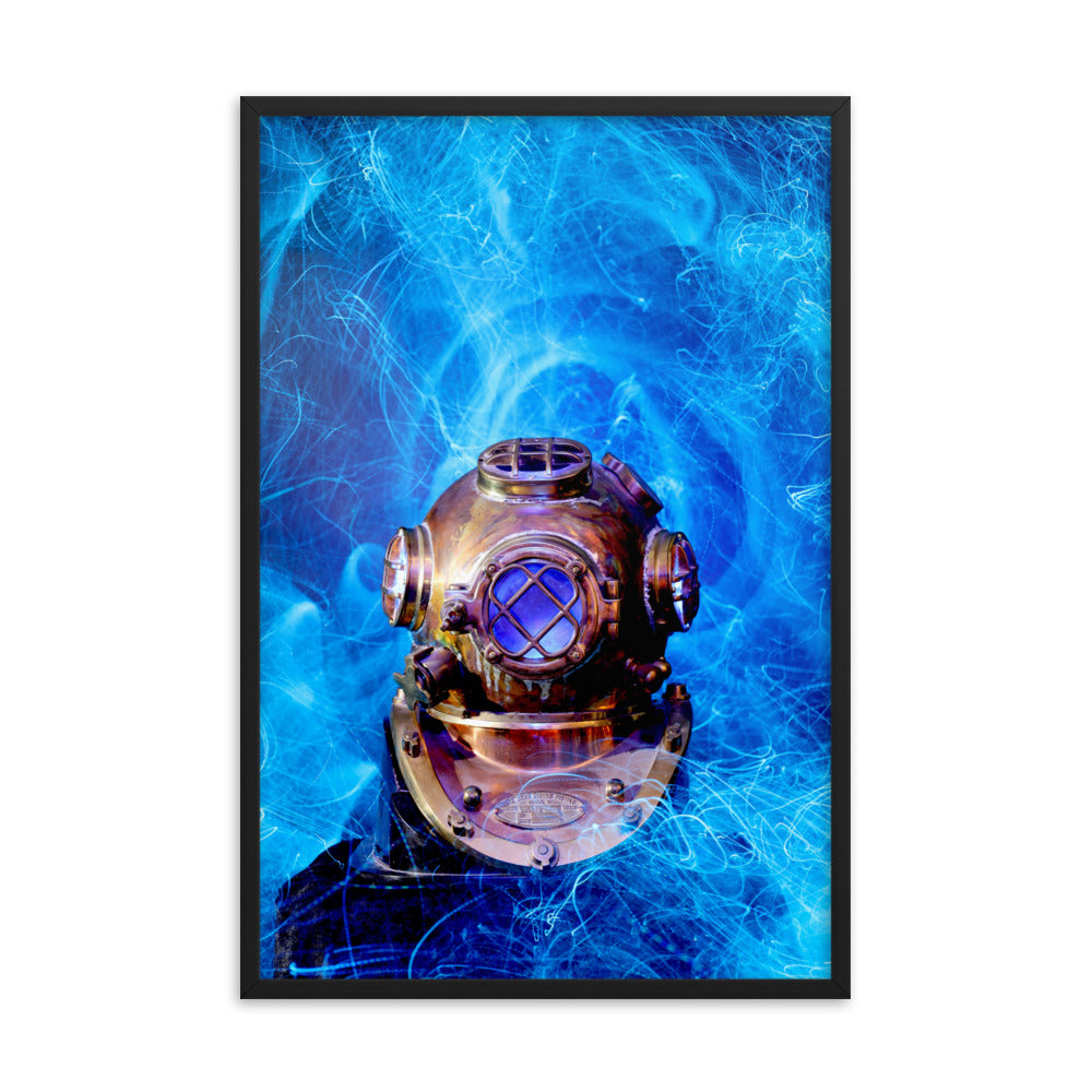 Submerged Framed poster