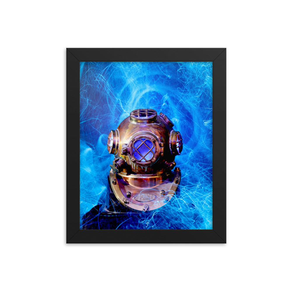 Submerged Framed poster