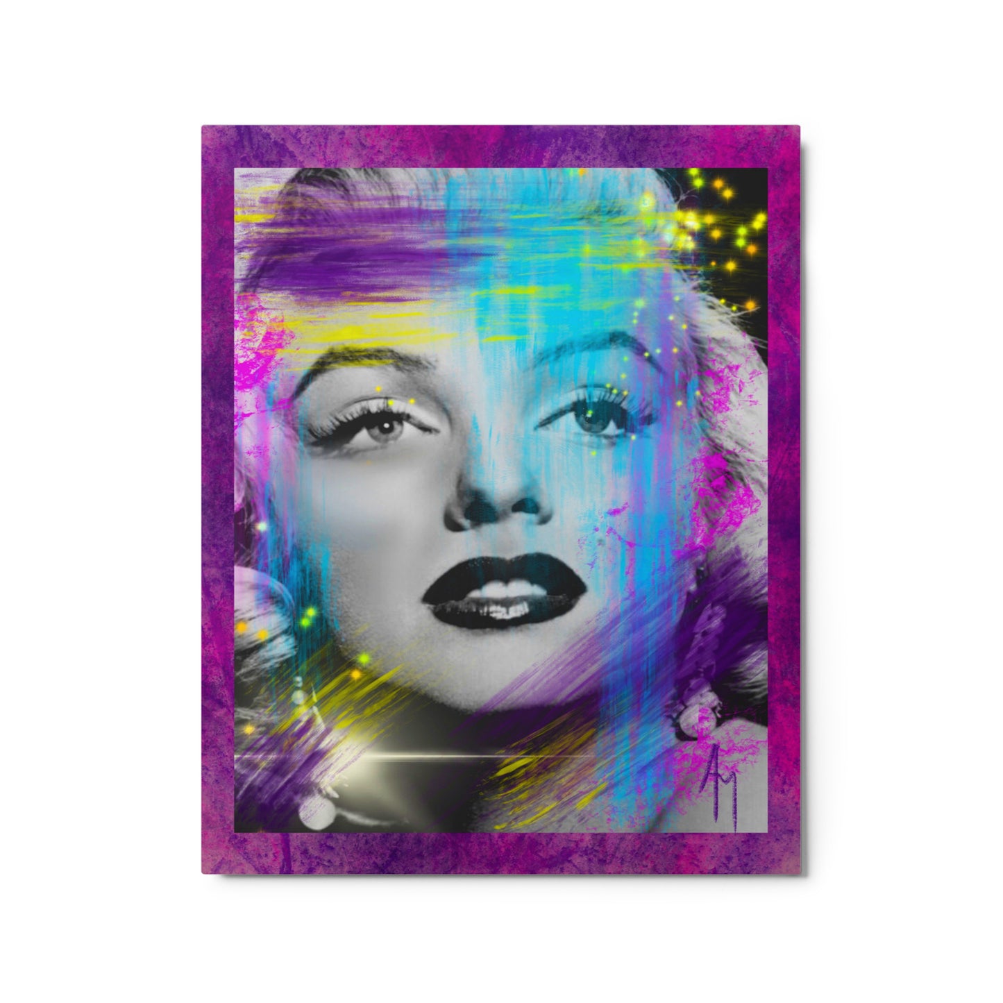 Marilyn Metal prints