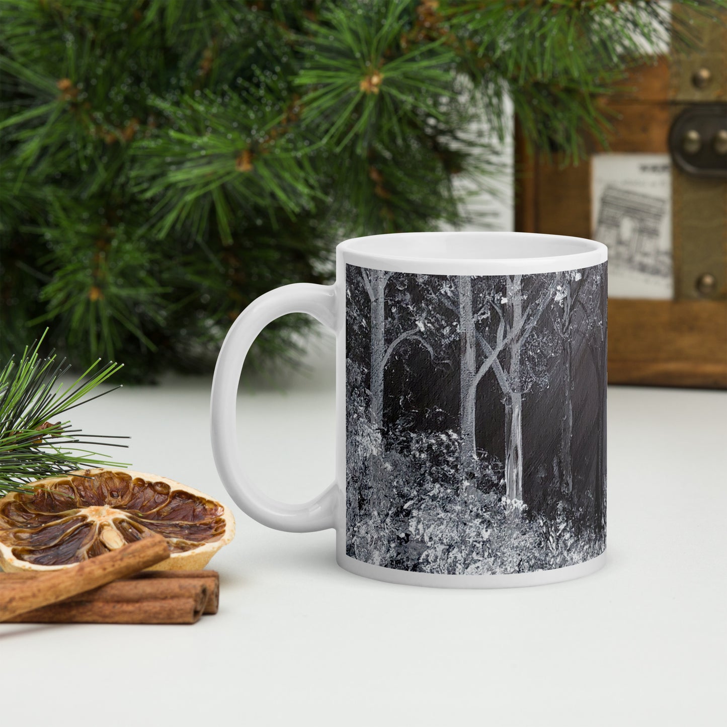 Snowy Forest mug