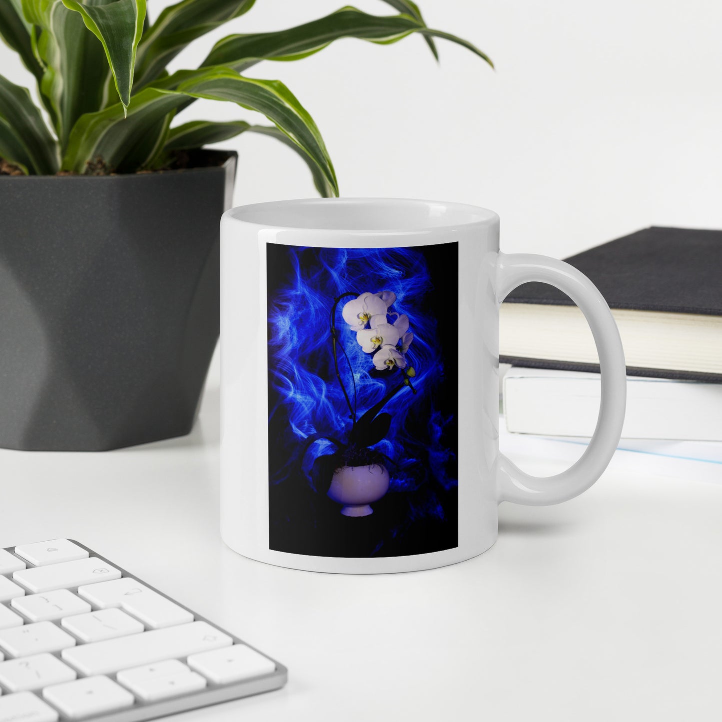 Blue Orchid mug