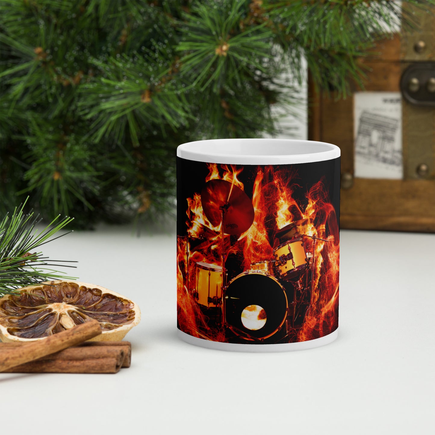 Fire Drum mug