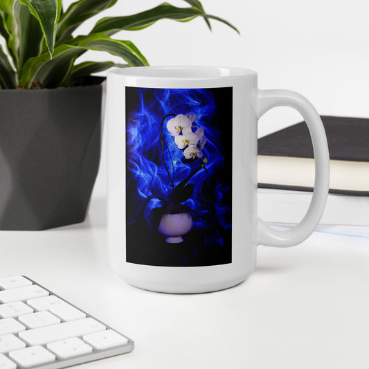 Blue Orchid mug