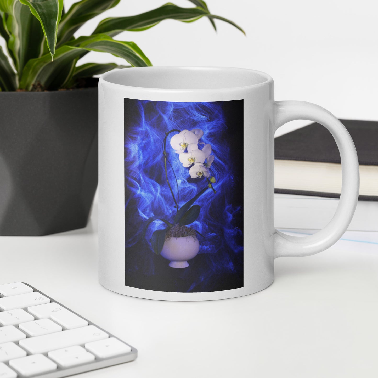 Blue Orchid mug